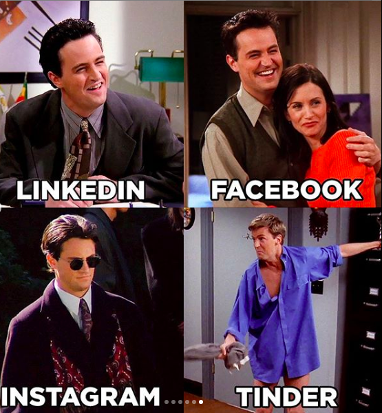 Detail Linkedin Facebook Instagram Tinder Template Nomer 40