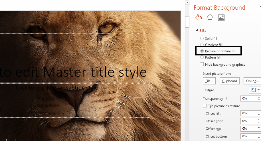 Detail Lion Presentation Template Nomer 54