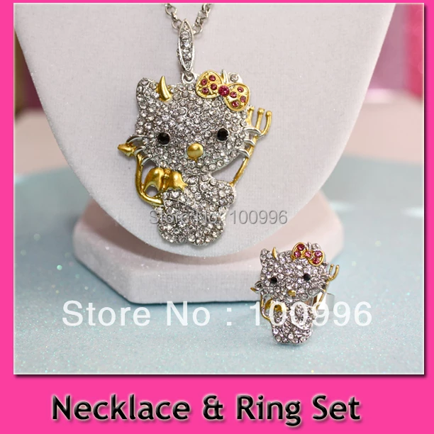 Detail Liontin Emas Hello Kitty Nomer 46