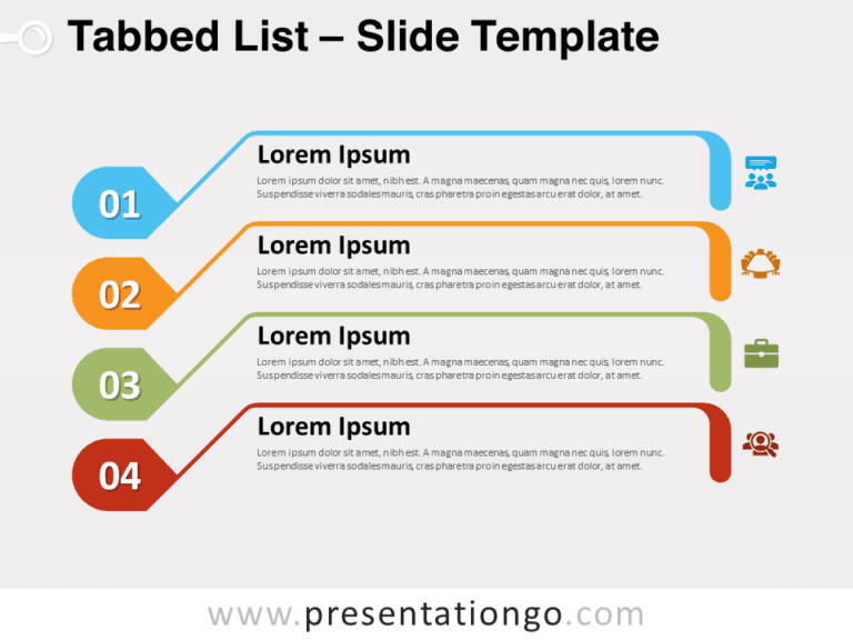 Detail List Ppt Template Nomer 8