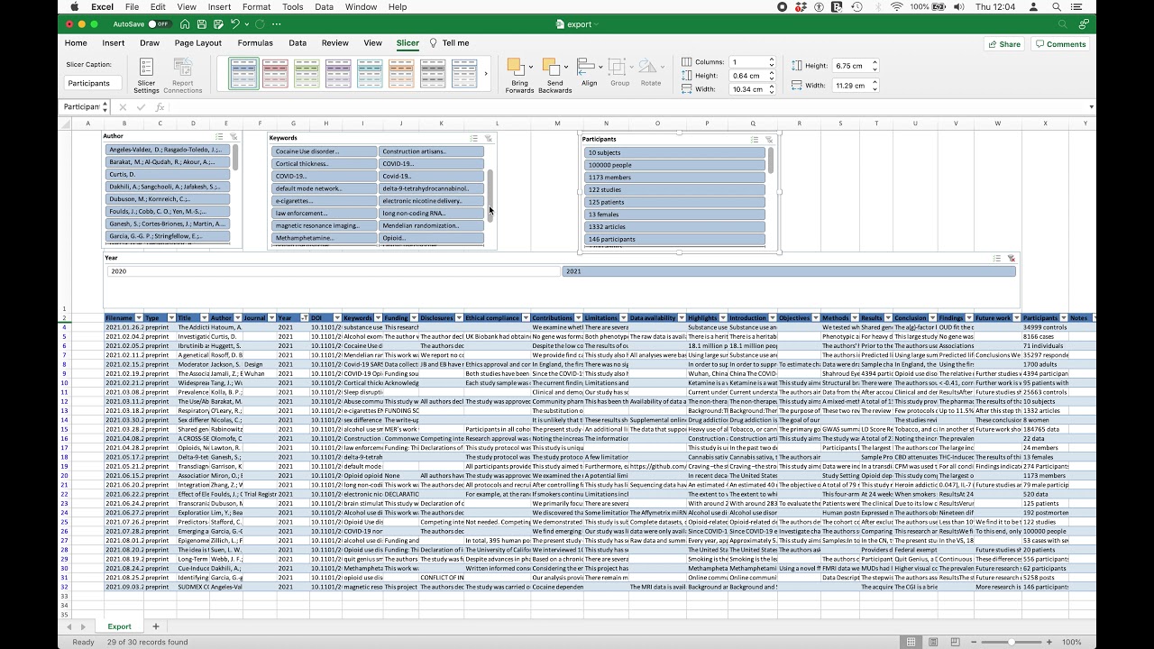 Detail Literature Review Matrix Excel Template Xls Nomer 14