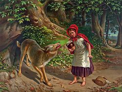 Detail Little Red Riding Hood Bahasa Inggris Nomer 39