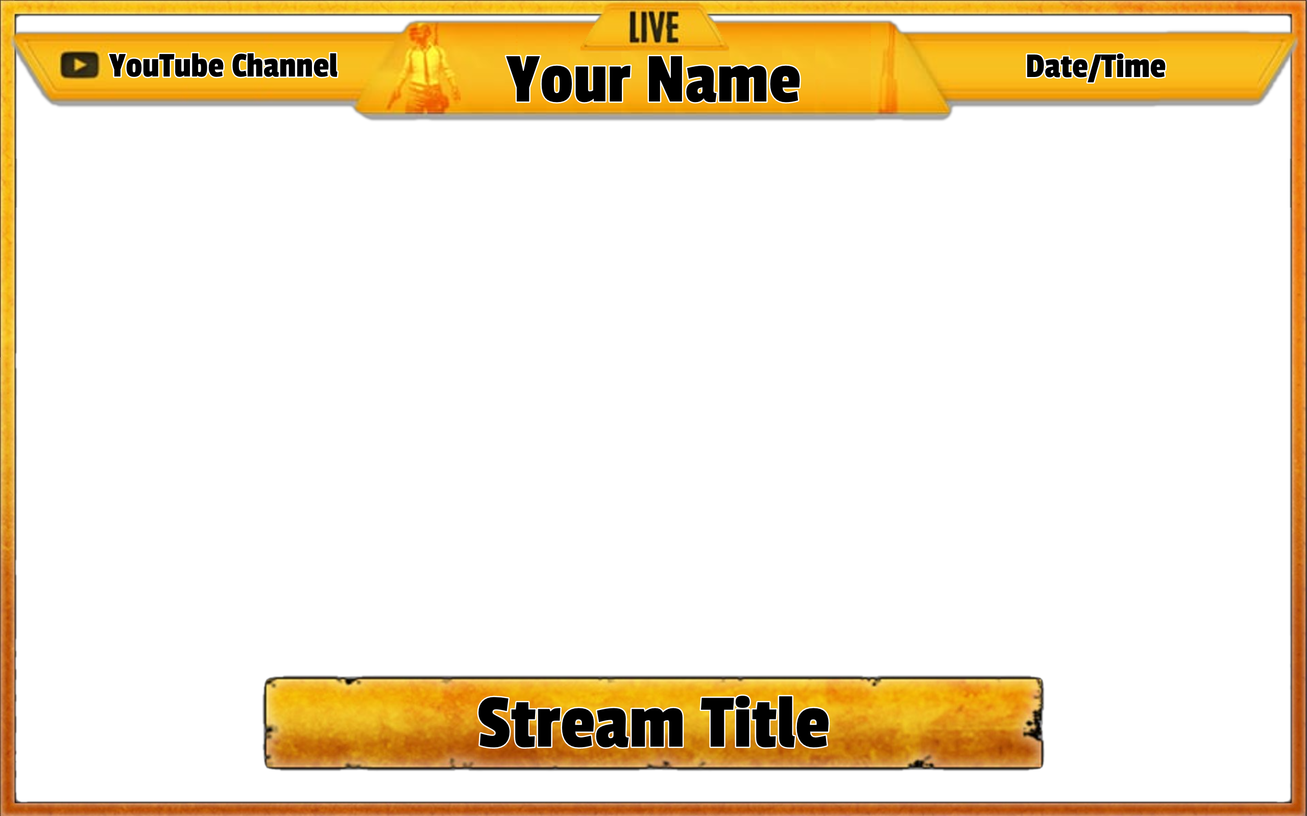Detail Live Stream Overlay Template Png Nomer 23