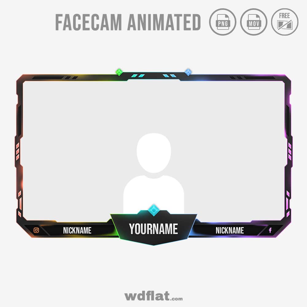 Detail Live Stream Overlay Template Png Nomer 43