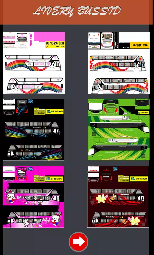 Detail Livery Bus Hello Kitty Nomer 15