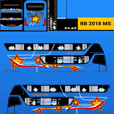 Detail Livery Bus Hello Kitty Nomer 43