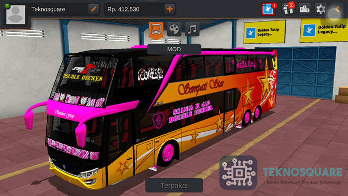 Detail Livery Bussid Hello Kitty Nomer 21