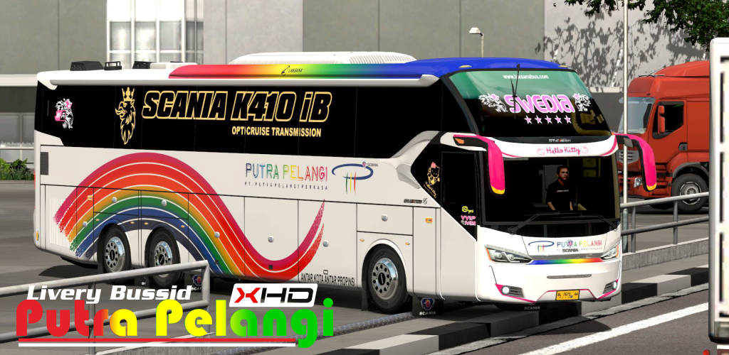 Detail Livery Bussid Hello Kitty Nomer 39