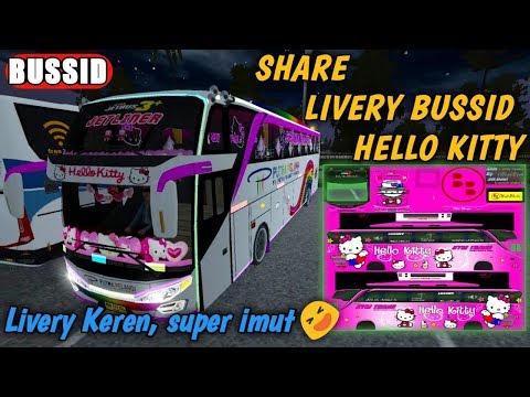 Download Livery Bussid Hello Kitty Nomer 47