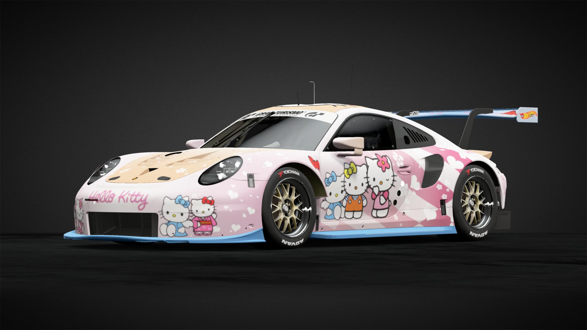 Detail Livery Hello Kitty Nomer 6