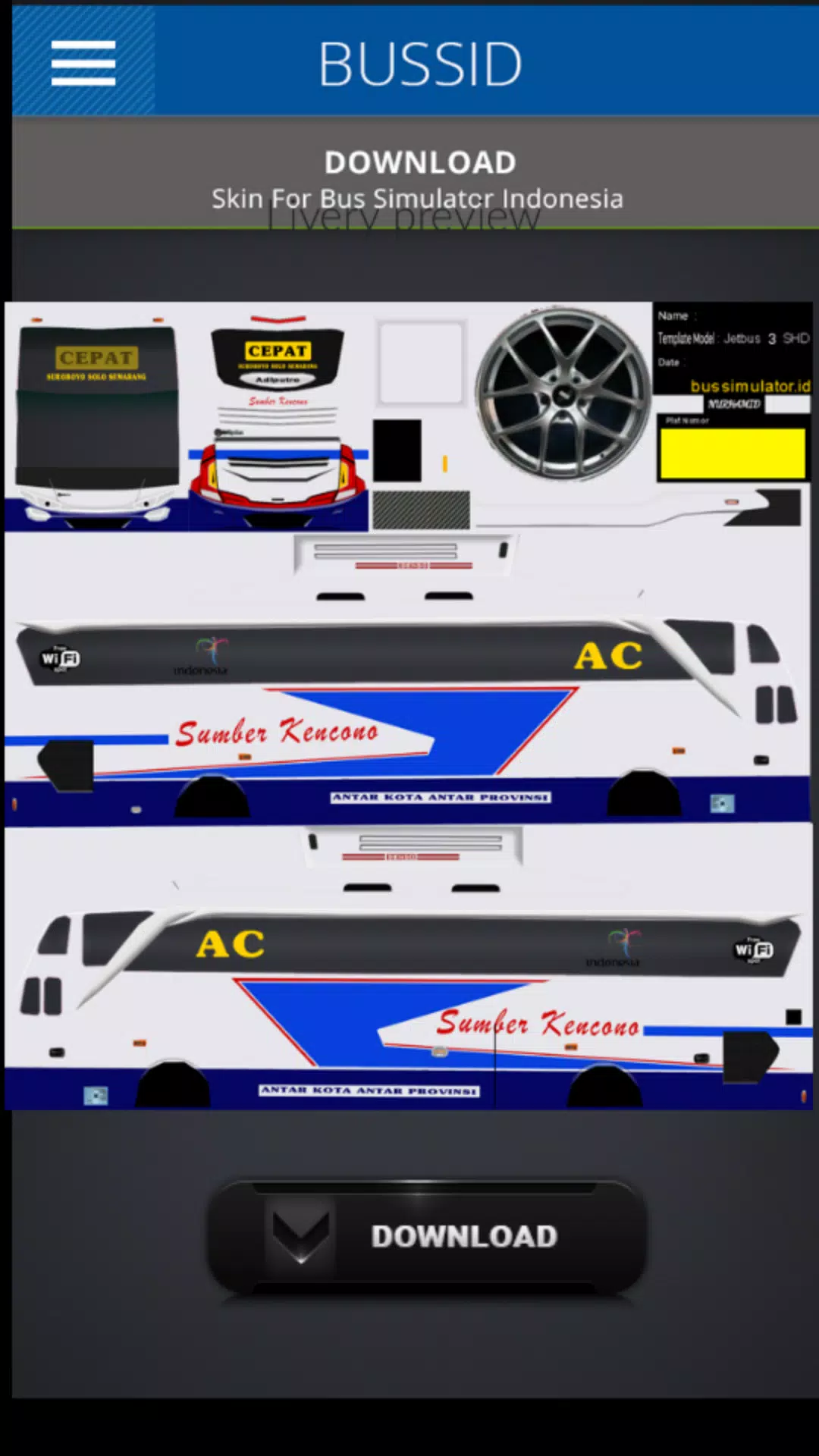 Detail Livery Template Bus Simulator Nomer 36