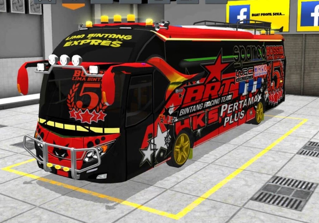 Detail Livery Template Bus Simulator Nomer 37