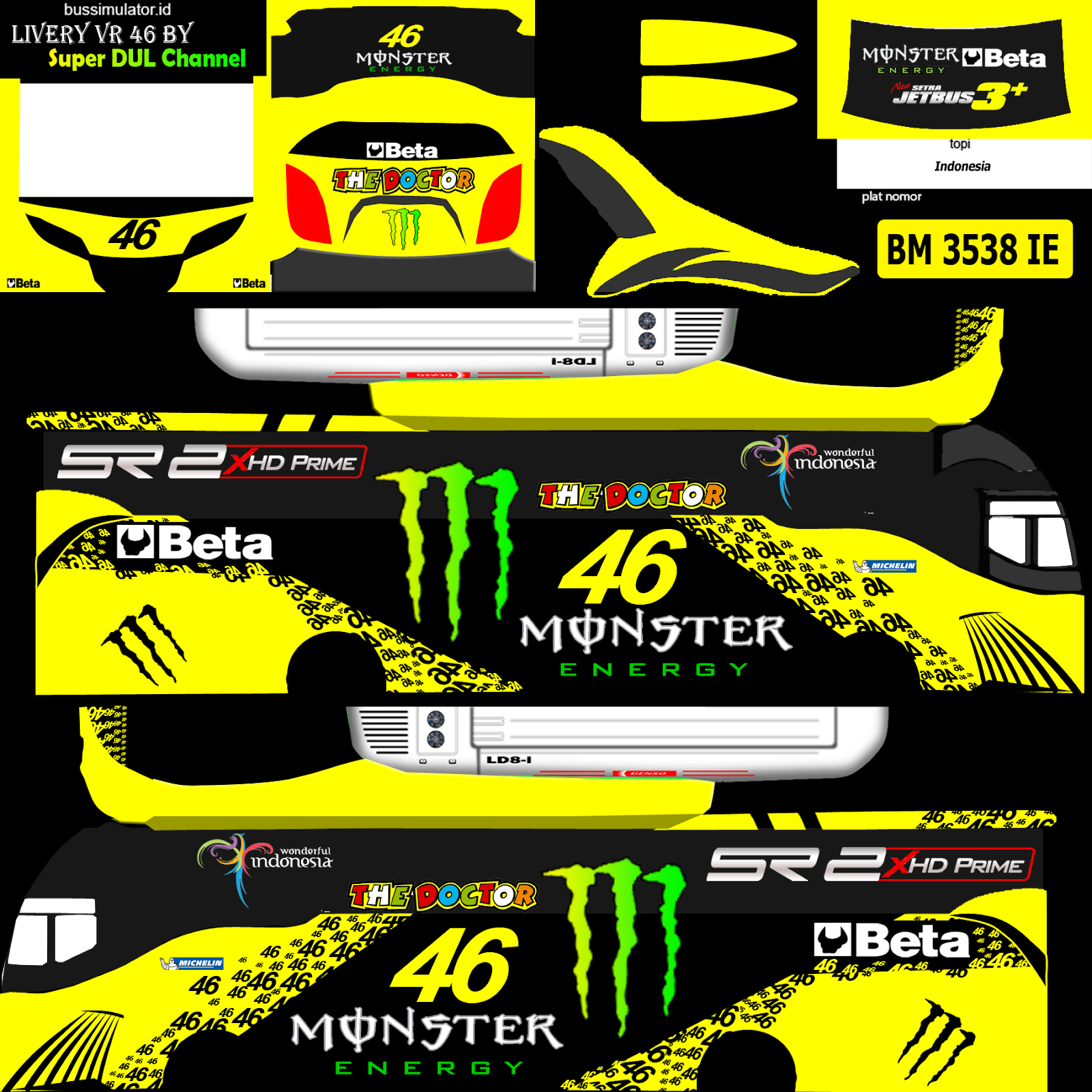 Detail Livery Template Bussid Nomer 16