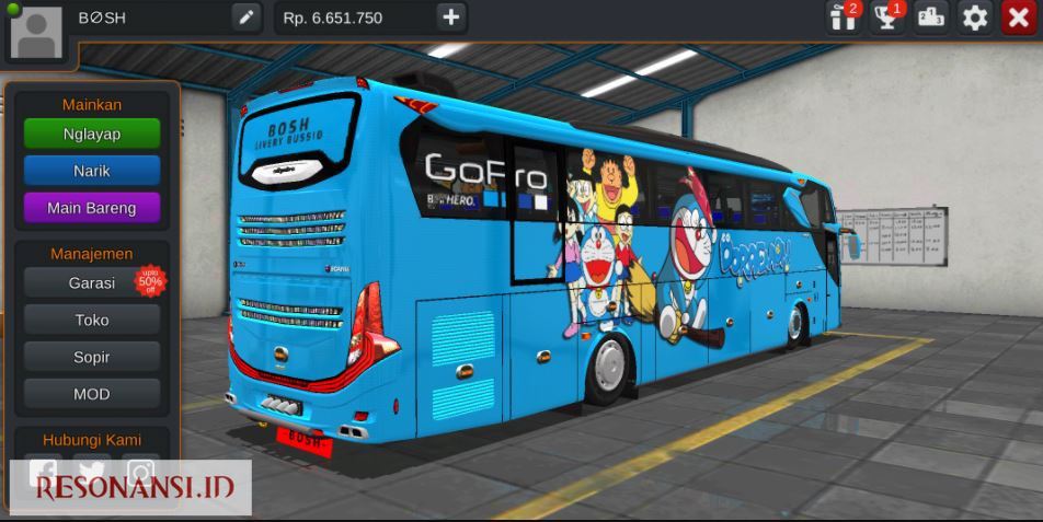 Detail Livery Template Bussid Nomer 33