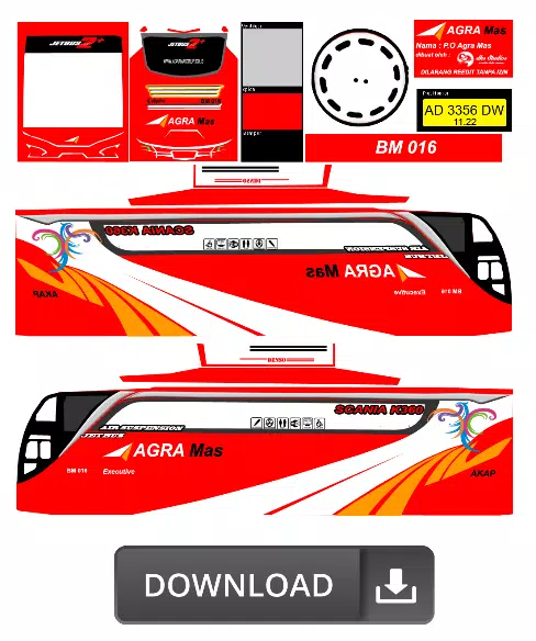 Detail Livery Template Bussid Nomer 42