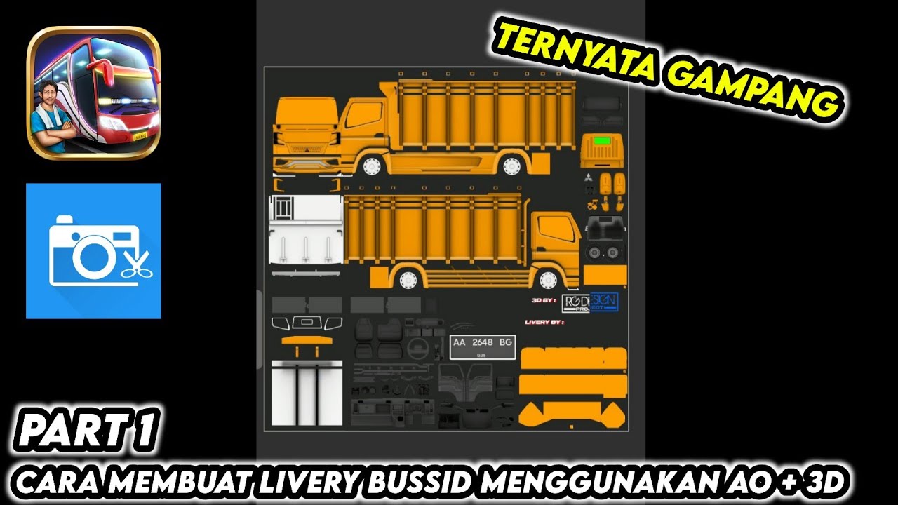 Detail Livery Template Bussid Nomer 54