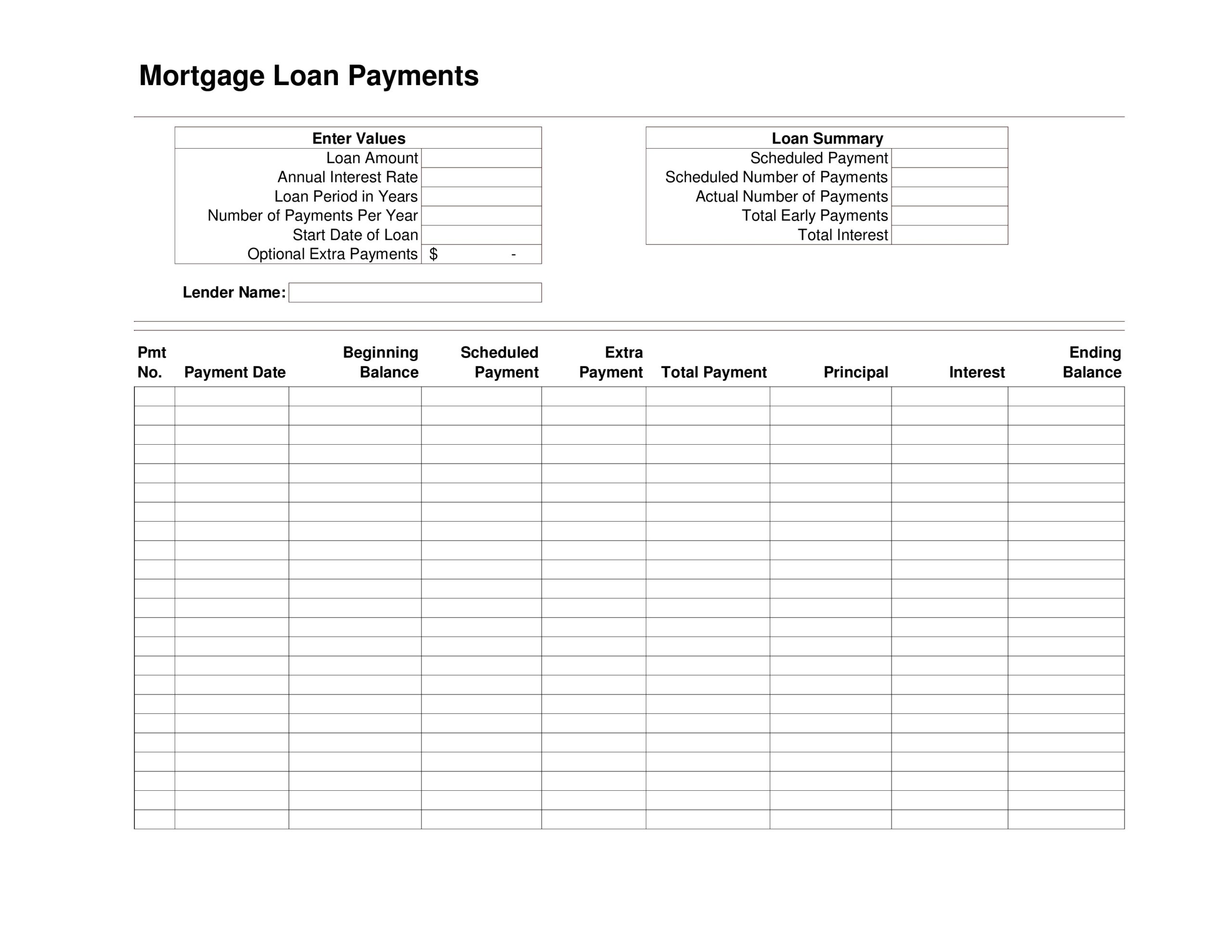 Detail Loan Register Template Nomer 19