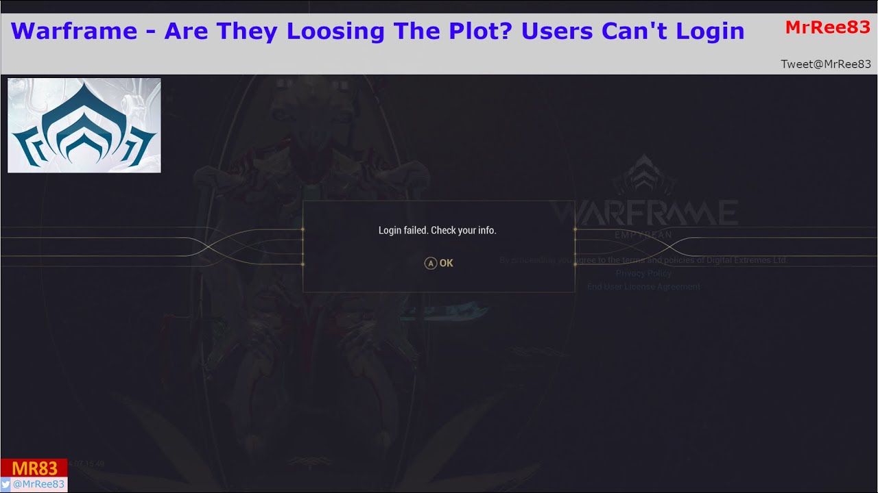 Detail Login Failed Check Your Info Warframe Nomer 16