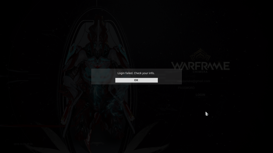 Detail Login Failed Check Your Info Warframe Nomer 9