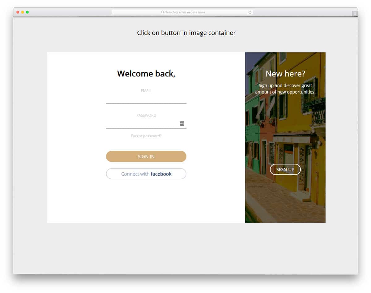 Detail Login Form Template Nomer 17