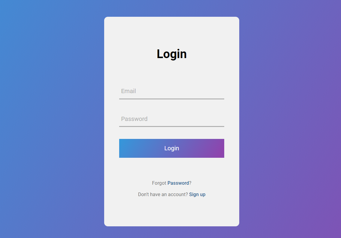 Detail Login Page Template Nomer 34