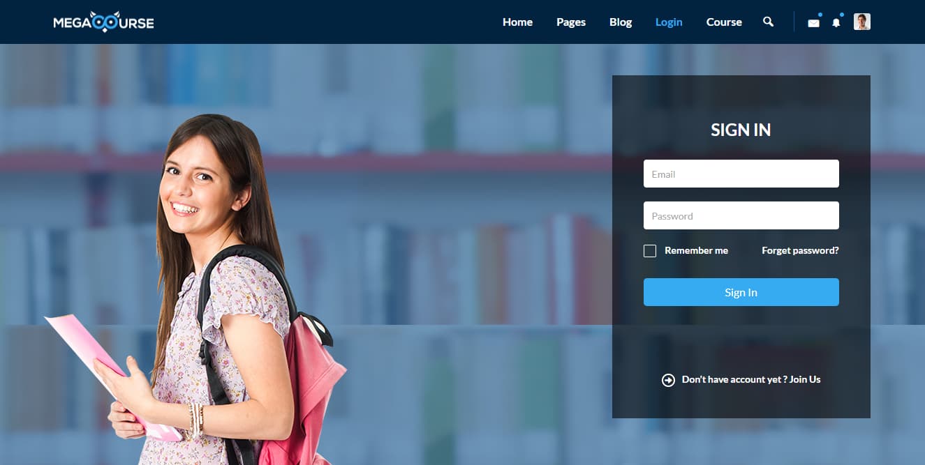 Detail Login Page Template Nomer 42