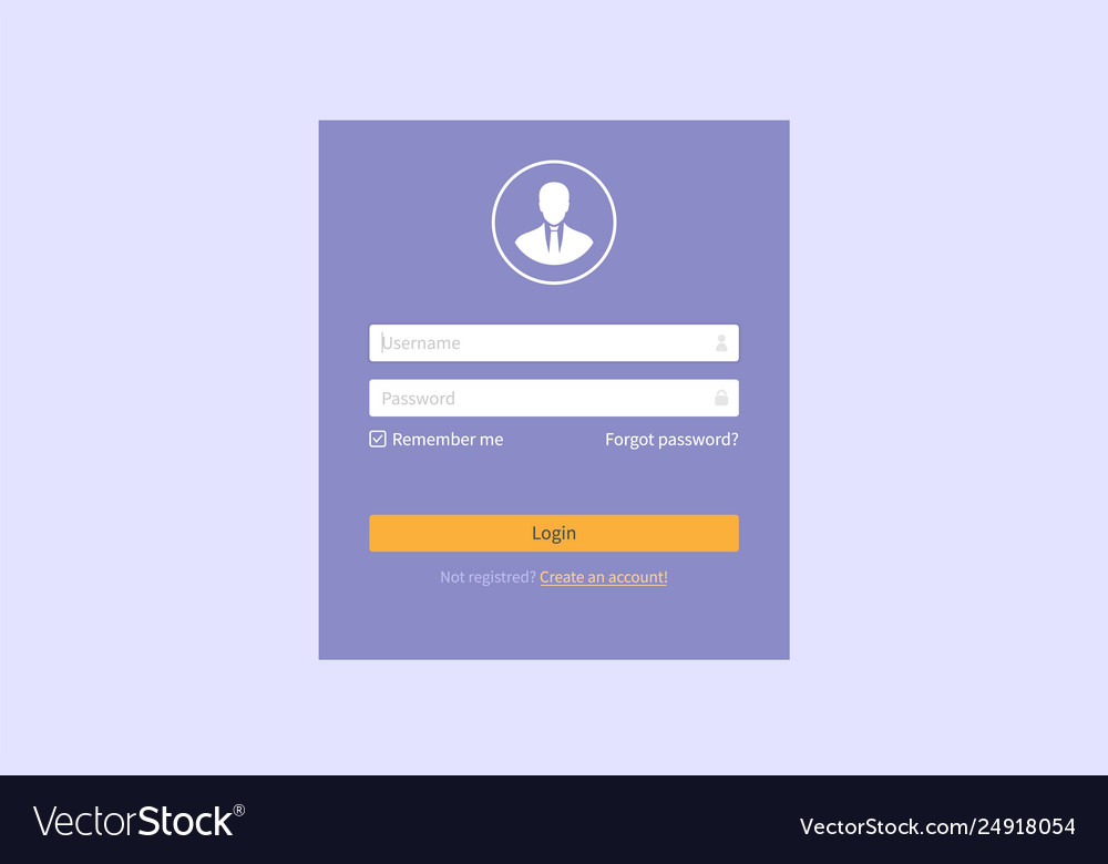 Detail Login Page Template Nomer 49