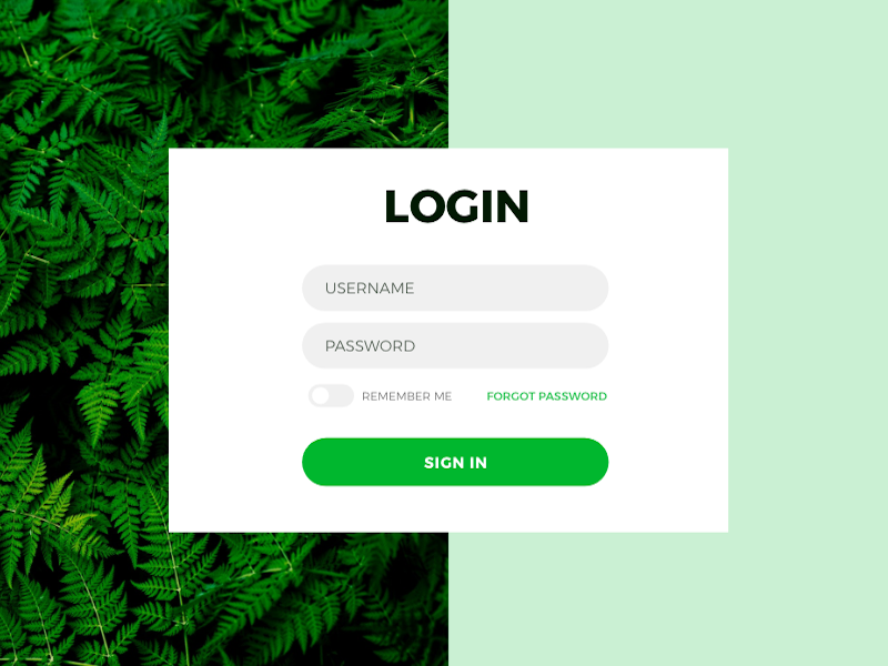 Detail Login Page Template Nomer 52