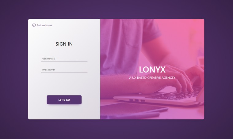 Detail Login Page Template Nomer 53