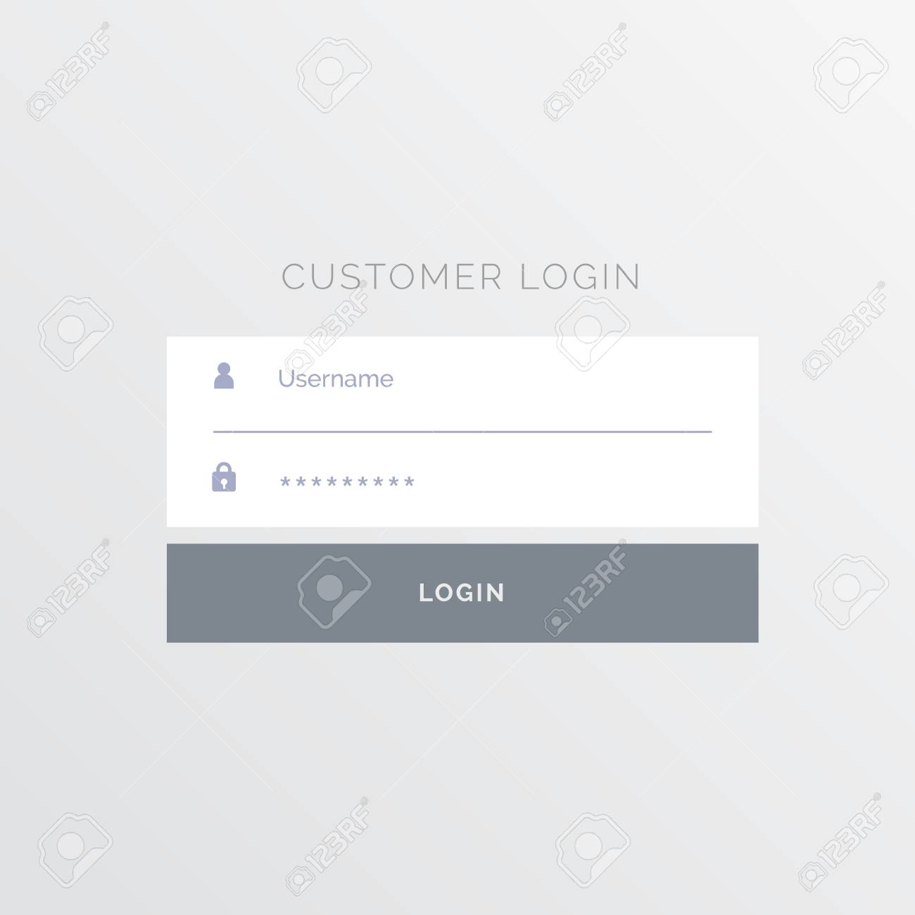 Detail Login Simple Template Nomer 16