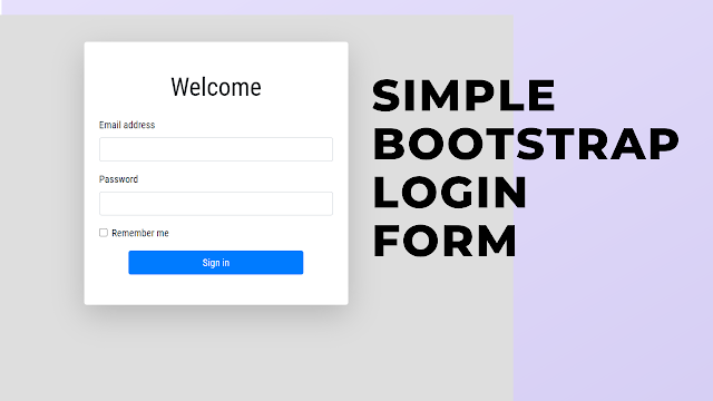 Detail Login Template Bootstrap 4 Nomer 21