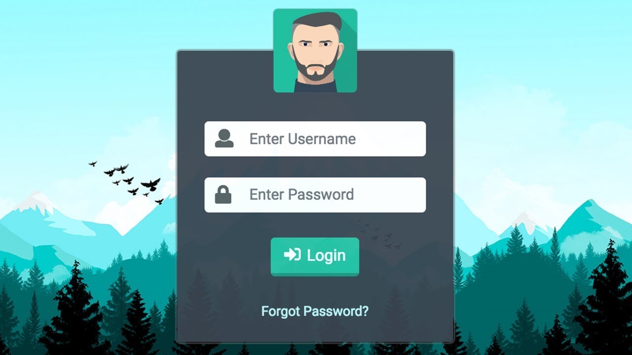 Detail Login Template Bootstrap 4 Nomer 28