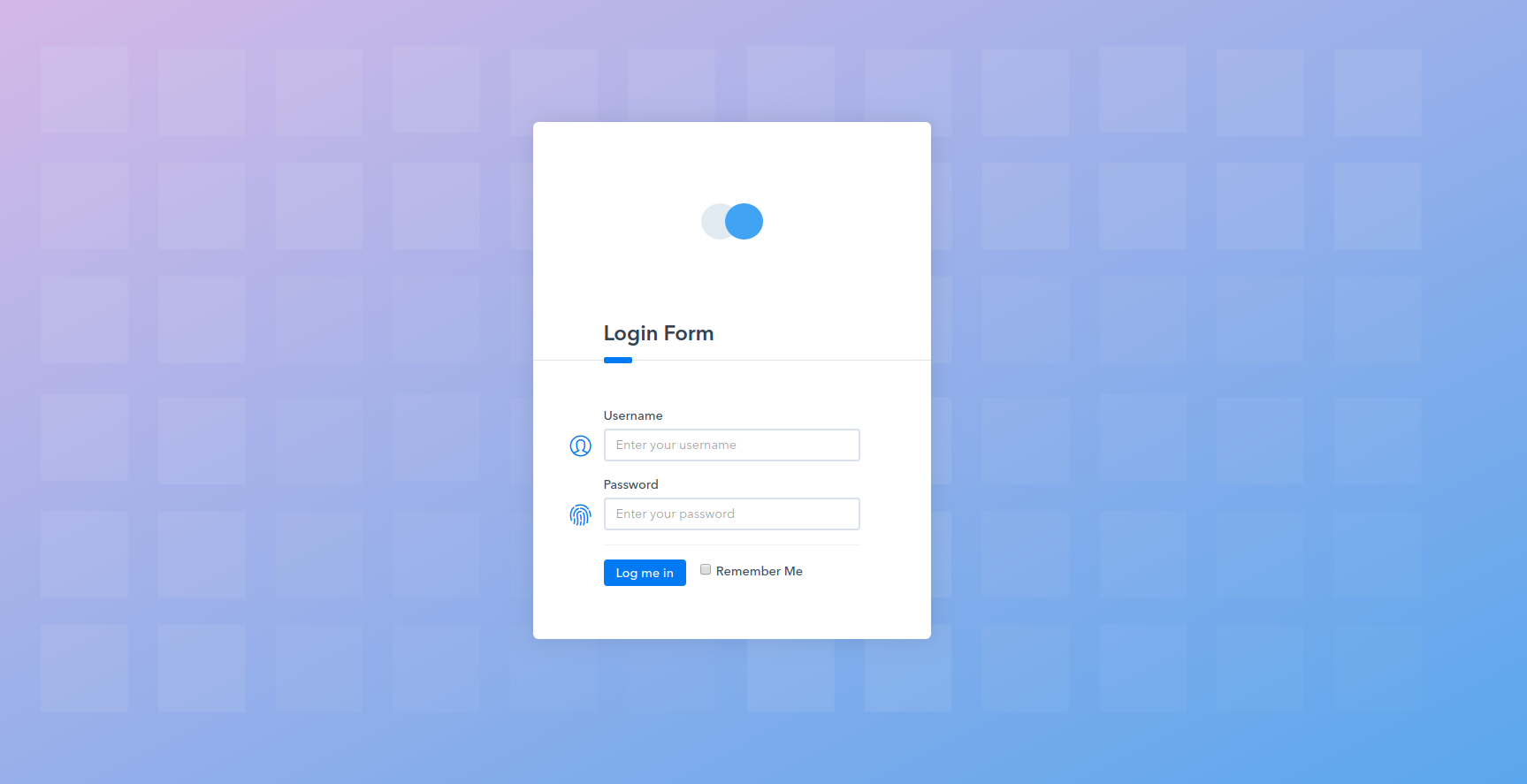 Detail Login Template Bootstrap 4 Nomer 29