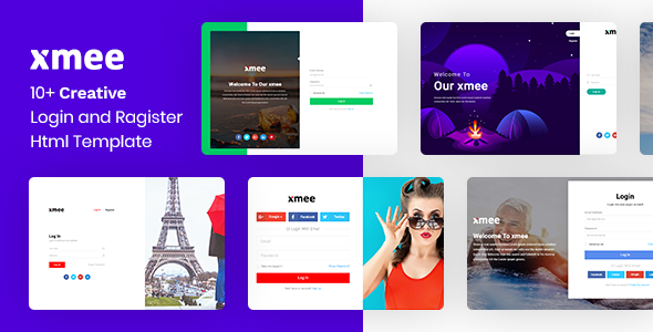 Detail Login Template Bootstrap 4 Nomer 33