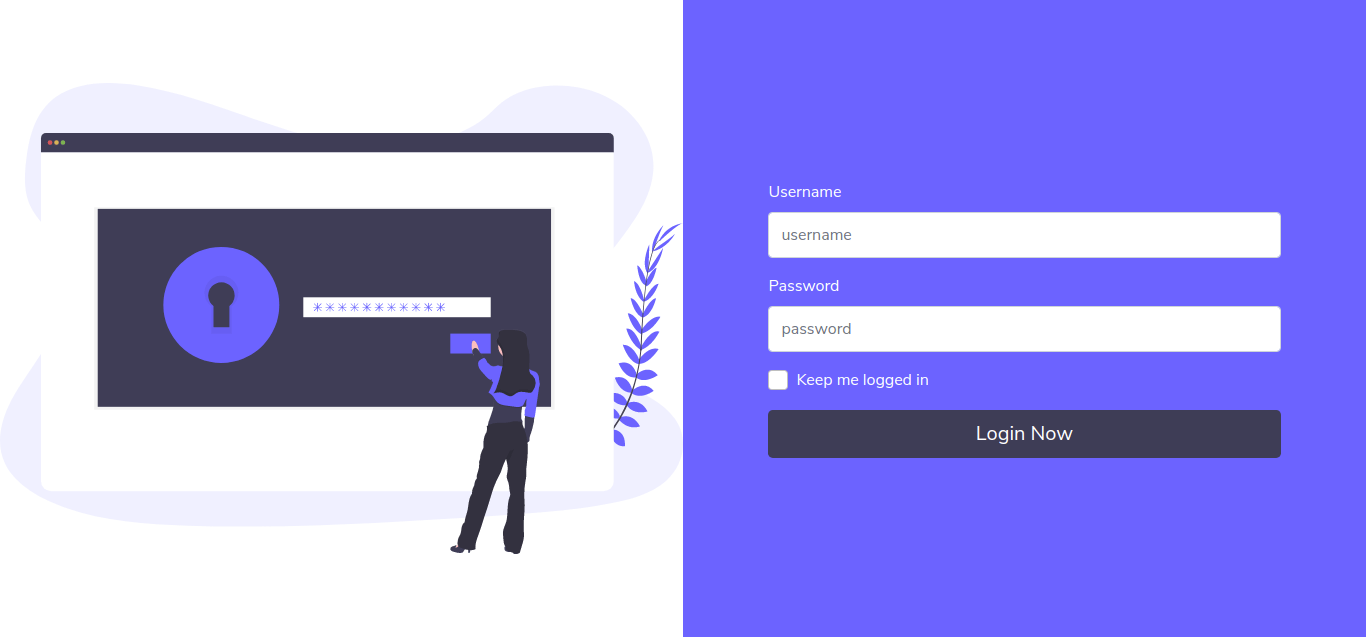 Detail Login Template Bootstrap 4 Nomer 57