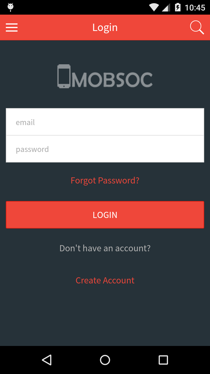 Detail Login Template Ionic Nomer 35