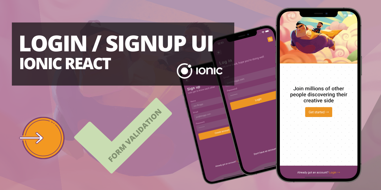 Detail Login Template Ionic Nomer 42