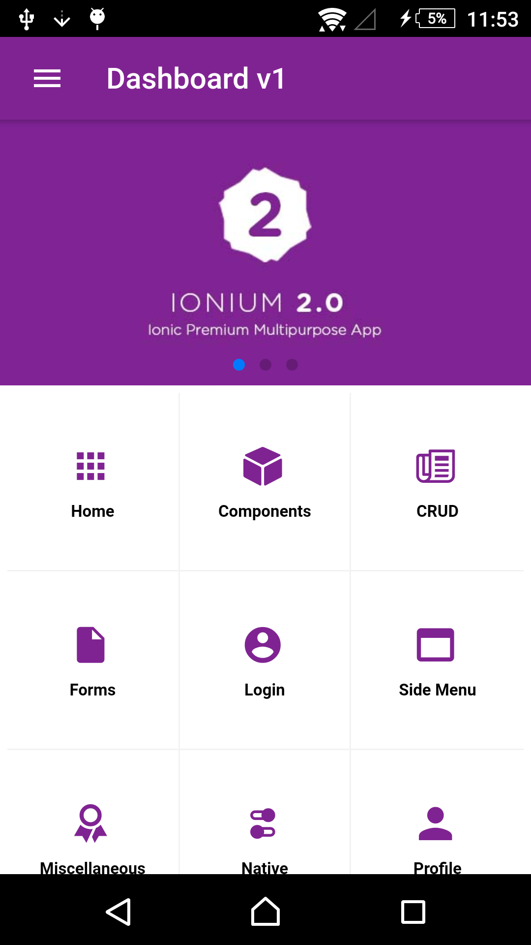 Detail Login Template Ionic Nomer 54