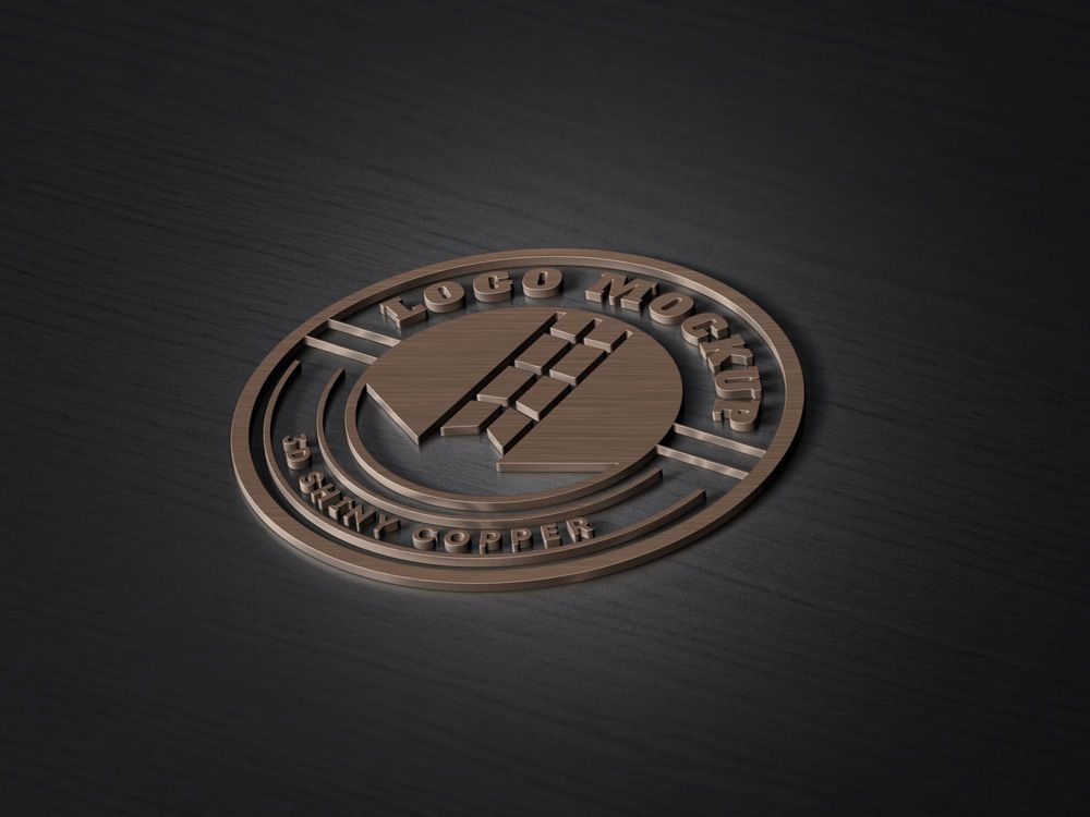 Detail Logo 3d Photoshop Template Nomer 25