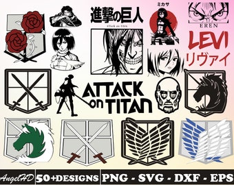 Detail Logo Attack On Titan Nomer 45