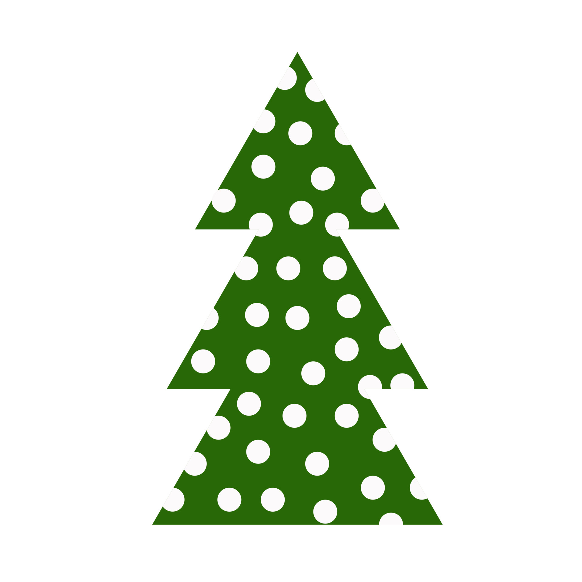 Abstract Christmas Tree Vector - KibrisPDR