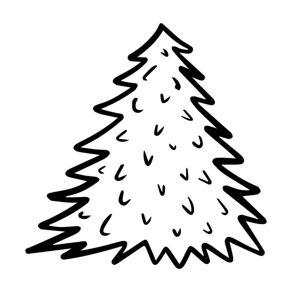 Detail Abstract Christmas Tree Vector Nomer 21