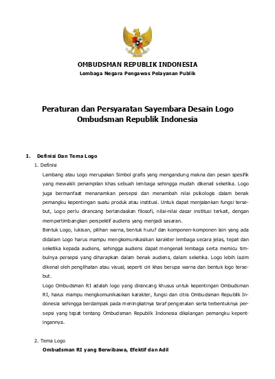 Detail Download Logo Ombudsman Ri Nomer 32