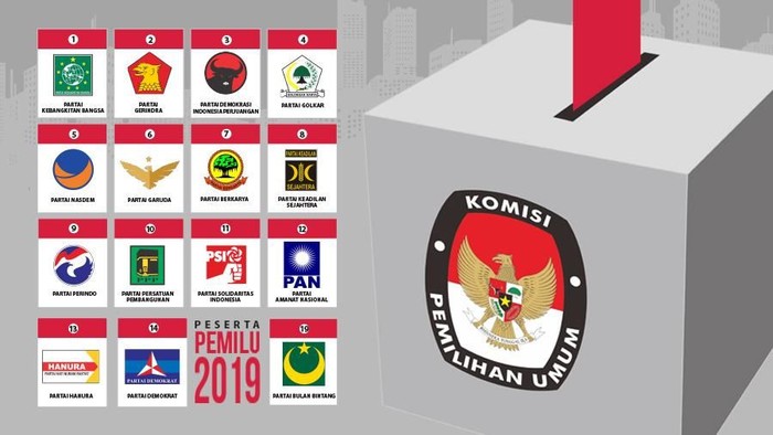 Detail Download Logo Parpol 2019 Nomer 28