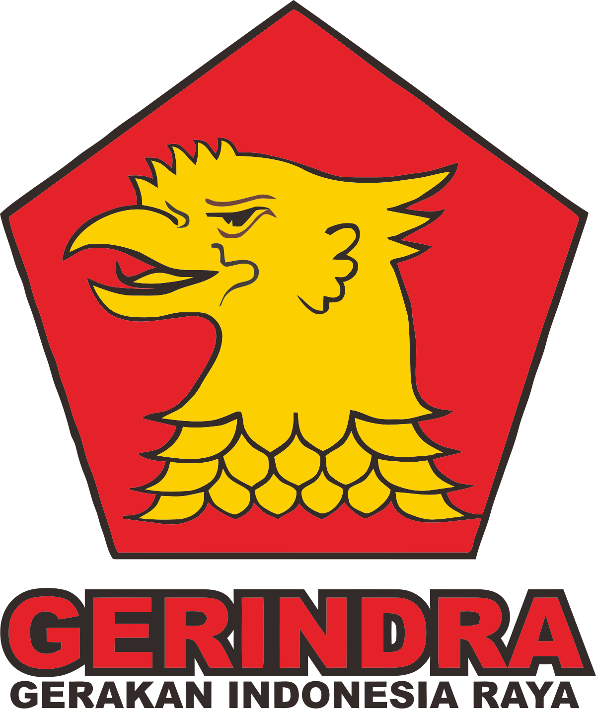 Detail Download Logo Partai Gerindra Nomer 2