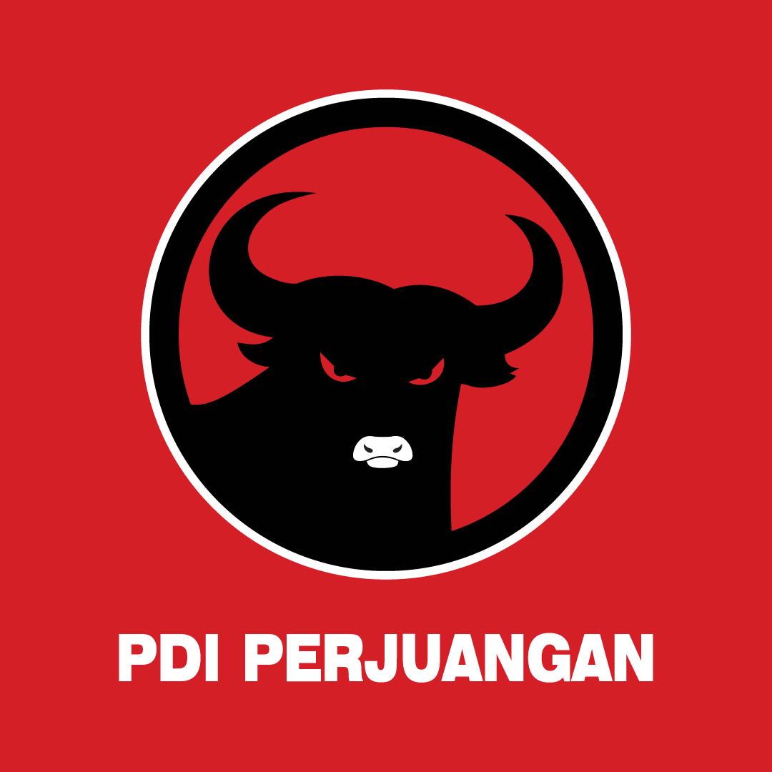 Detail Download Logo Partai Pdip Nomer 2