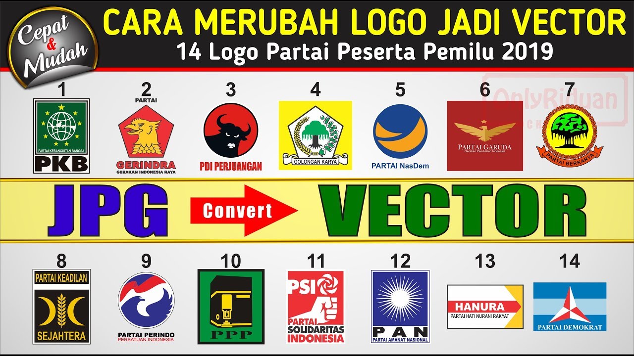 Detail Download Logo Partai Peserta Pemilu 2019 Ai Nomer 34