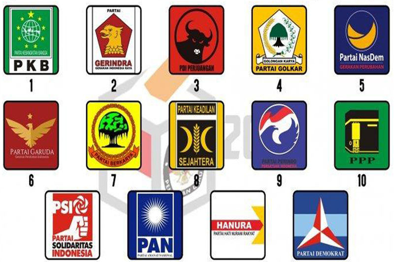 Detail Download Logo Partai Politik 2019 Nomer 14