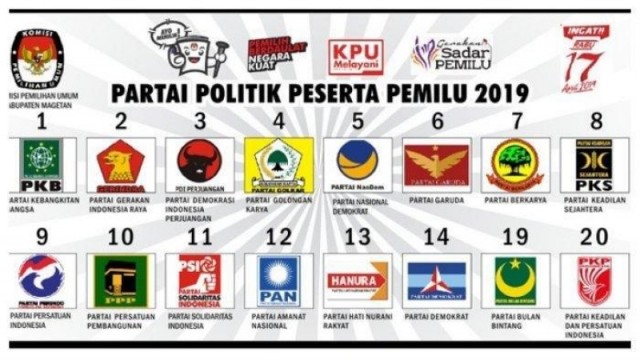 Detail Download Logo Partai Politik 2019 Nomer 29