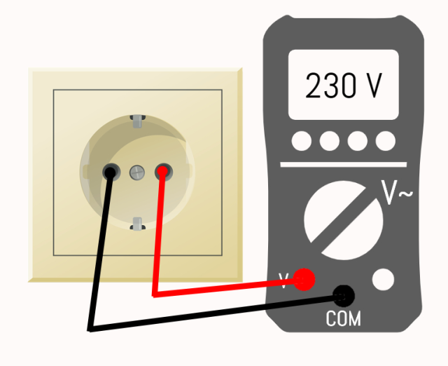 Multimeter Strom Messen Steckdose - KibrisPDR